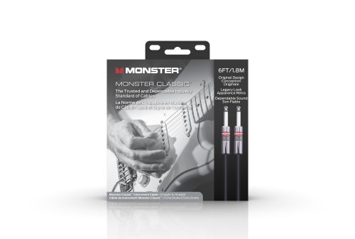 Monster CLAS-I-6WW Prolink Monster Classic 1/4" Instrument Cable. 6 ft - Straight to Straight