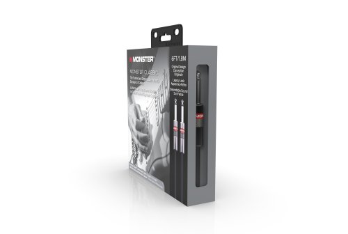 Monster CLAS-I-6WW Prolink Monster Classic 1/4" Instrument Cable. 6 ft - Straight to Straight