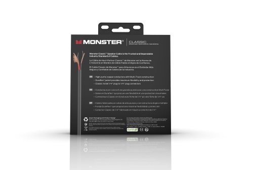 Monster CLAS-S-3WW Classic Speaker Cable. 3'