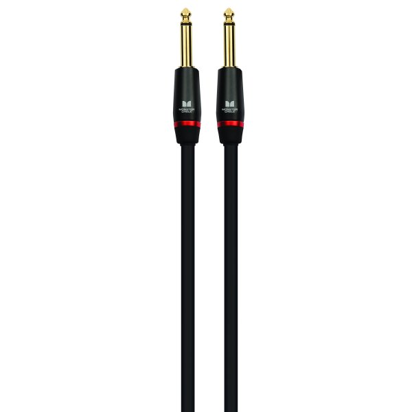 Monster MBASS2-12WW Prolink Monster Bass 1/4" Instrument Cable. 12 ft - Straight to Straight