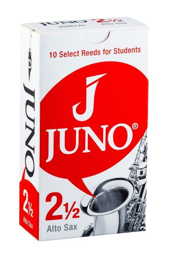 JUNO JSR6125 Alto Saxophone Reeds #2.5. (Box of 10)