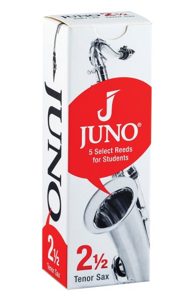 JUNO JSR7125 Tenor Saxophone Reeds #2.5. (Box of 5)