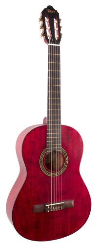 Valencia VC204TWR 200 Series Classical Guitar. Transparent Wine