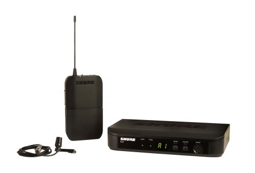 Shure BLX14/CVL-H9 Wireless Presenter System With CVL Lavalier Microphone. H9 Band
