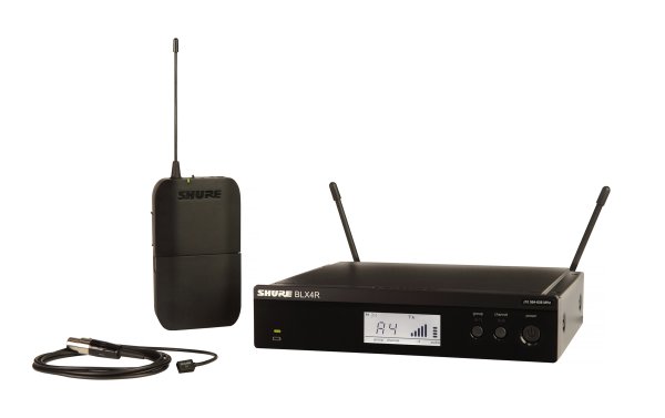 Shure BLX14R/W93-H10 Instrument System With Receiver Bodypack Transmitter and Lav Mic. H10 Band