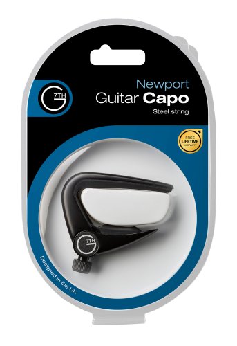 G7th C31020 Newport Guitar Capo. Black