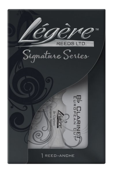 Legere Reeds BBES375 B Flat Soprano Clarinet. Euro Cut Signature (3.75)
