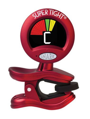 Snark ST-2 All Instrument Rechargeable Tuner. Red/Silver