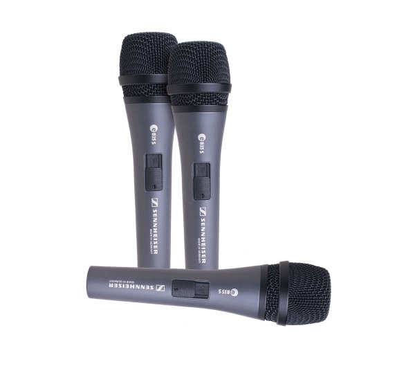 Sennheiser 506666 3-PAck e835 Dynamic Microphone