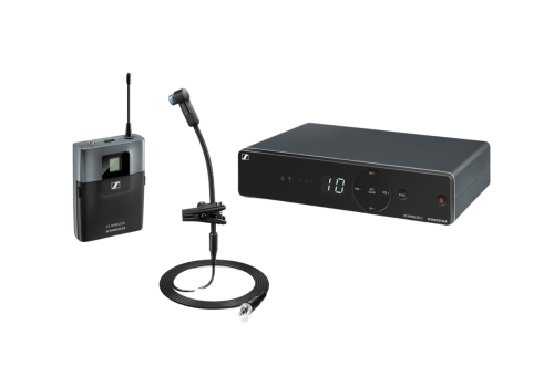 Sennheiser 507101 XSW-1‑908 Wireless Instrument Microphone System with e908 Miniature Condenser – A Band