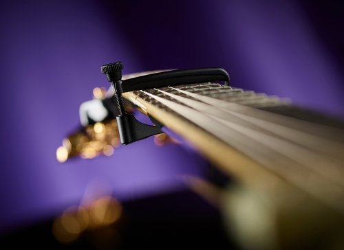 G7th C61012 UltraLight Guitar Capo. Black