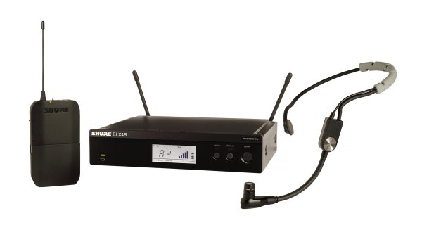 Shure BLX14R/SM35-H9 Wireless Rack-Mount Headset System With SM35. H9 Band