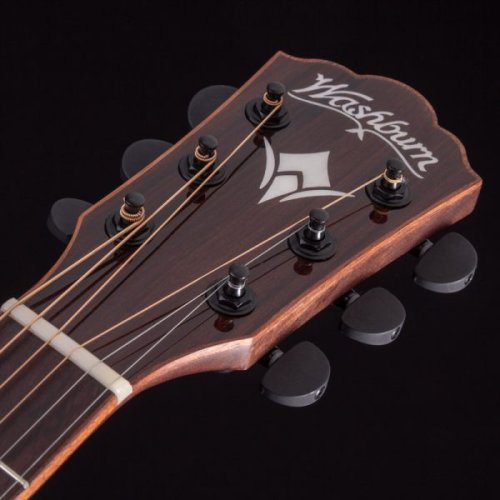 Washburn G25SCE Comfort Deluxe 25 Series Grand Auditorium Cutaway Acoustic Electic Guitar. Natural
