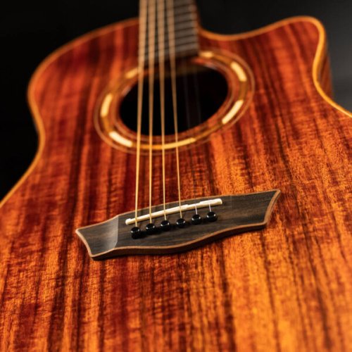 Washburn G55CE Comfort Deluxe 55 Series Grand Auditorium Cutaway Acoustic Electric Guitar. Koa