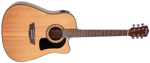 Washburn AD5CEPACK-A Apprentice Dreadnought Acoustic Electric Guitar Pack