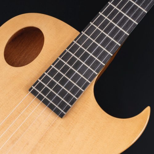 Washburn EACT42S Festival Series Nylon String Cutaway Classical Acoustic Electric Guitar. Natural