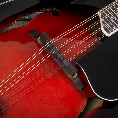 Washburn M3SWE Americana Series F-Style Mandolin with Electronics. Trans Wine Red