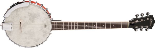 Washburn B6 Americana Series (6 String) Open Back Banjo