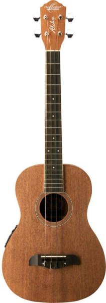 Oscar Schmidt OU52E-A Baritone Ukulele W/Pre Amp. Natural Mahogany