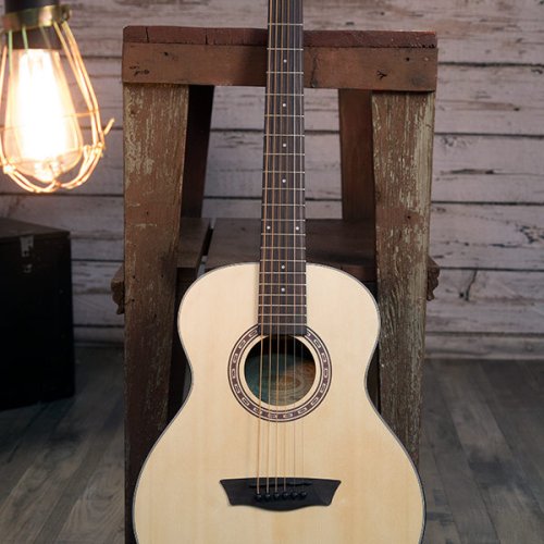 Washburn G-Mini 5 Apprentice Series 7/8 Size Acoustic Guitar. Natural