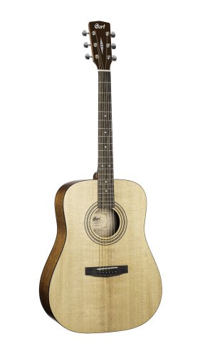 Cort EARTHPACKOP Earth Series Acoustic Guitar Starter Pack. Open Pore