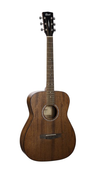 Cort AF510MOP Standard Series Acoustic Concert Guitar. Open Pore Mahogany