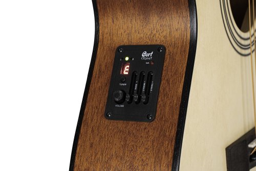 Cort AF510EOP Standard Series Acoustic Electric Concert Guitar. No Fret Guitar Camp Exclusive