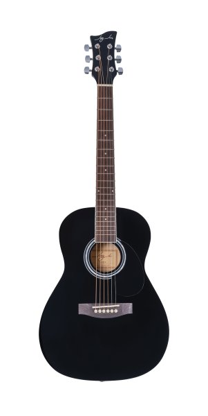 Jay Turser JJ43-BK-A Jay-Jr Series 3/4 Size Dreadnought Acoustic Guitar. Black