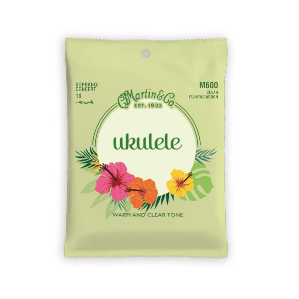 Martin M600 E101 Soprano/Concert Ukulele Strings. 191-220