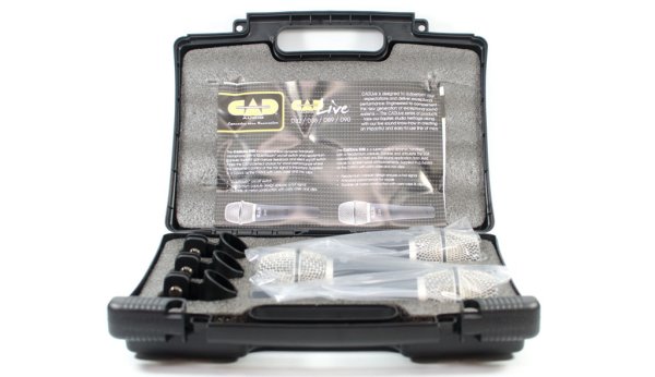 CAD Audio D38X3 Supercardioid Dynamic Instrument Microphone. (3 Pack)