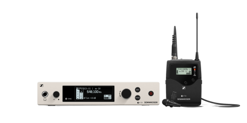 Sennheiser 508421 EW 300 G4-ME2-RC-AW+ Wireless Lavalier Microphone System