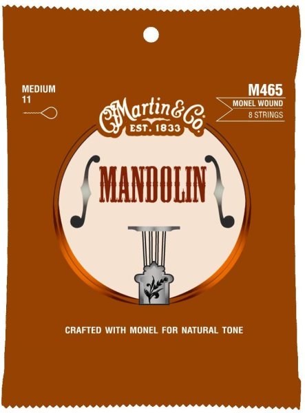 Martin M465 Mandolin Strings Medium (Monel). 11-40