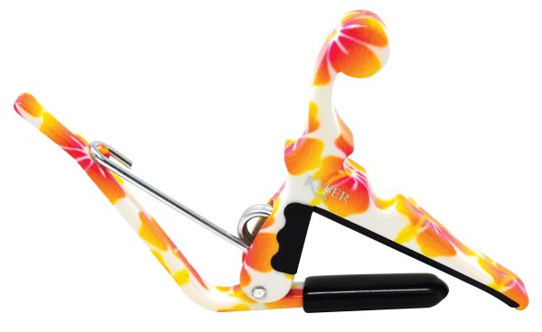 Kyser KUPHA Ukulele Capo. Pastel Hibiscus