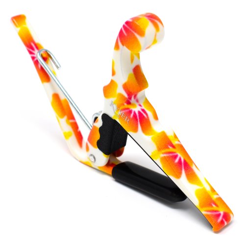 Kyser KUPHA Ukulele Capo. Pastel Hibiscus