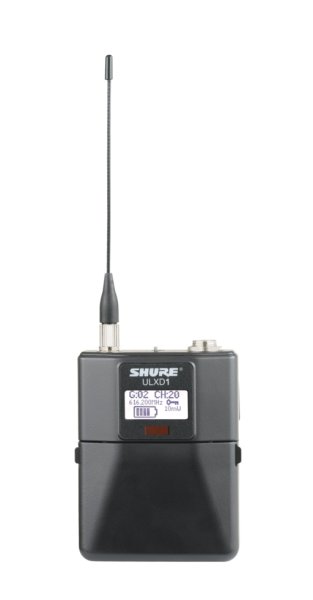 Shure ULXD1LEMO3-J50A Digital Bodypack Transmitter. J50 Band