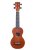 Mahalo MR1-TBR-PK Rainbow Soprano Ukulele Package. Trans Brown