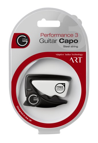 G7th C81020 Performance 3 Steel String. Black