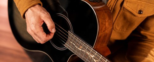 Washburn VITE S9V Bella Tono Studio Cutaway Acoustic Electric Guitar. Gloss Charcoal Burst