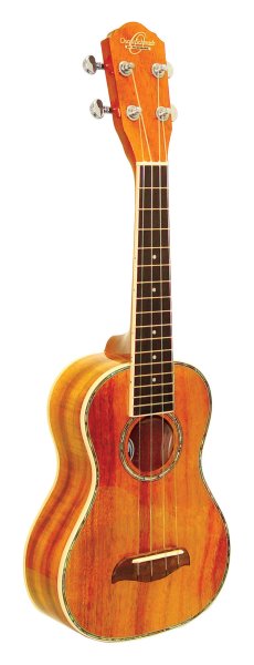 Oscar Schmidt OU5-R Concert Ukulele. Natural Koa