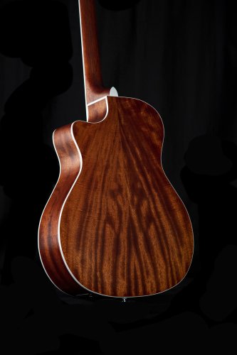 Cort GAMEDXMOP Grand Regal Acoustic Electric Cutaway Guitar. Open Pore Mahogany