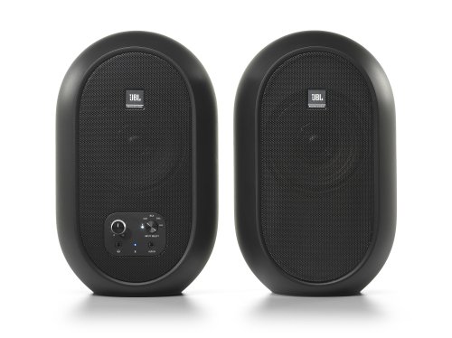 JBL 104SET-BT Compact Desktop Bluetooth Reference Monitors. Black