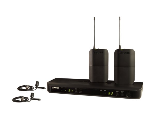 Shure BLX188/CVL-H11 Wireless Dual Presenter System with 2 CVL Lavalier Mics. J11 Band