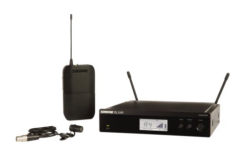 Shure BLX14R/W85-J11 Wireless Rack-Mount Presenter System with WL185 Lav Mic. J11 Band