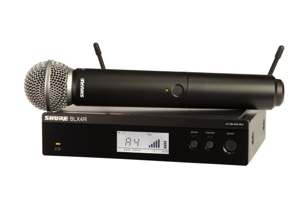 Shure BLX24R/SM58-H11 Wireless Rack-Mount Vocal System with SM58. H11 Band