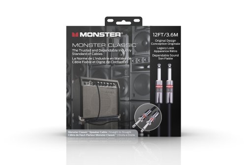 Monster CLAS-S-12WW Monster Classic Speaker Cable. 12'