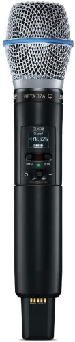 Shure SLXD2/B87A-G58 Handheld Transmitter with Beta 87 Capsule. G58 Band