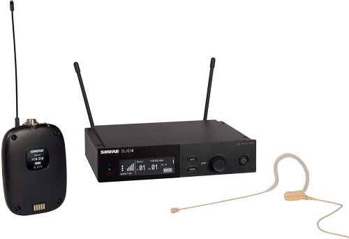 Shure SLXD14/153T-G58 Wireless System with SLXD1 Transmitter and MX153T Headworn Mic. G58 Band