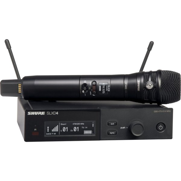 Shure SLXD24/K8B-H55 Wireless System with KSM8 Microphone. H55 Band