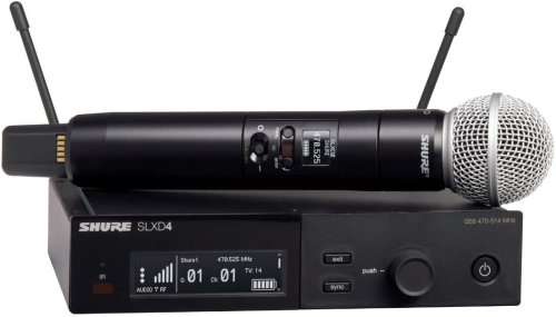 Shure SLXD24/SM58-H55 Wireless System with SM58 Microphone. H55 Band