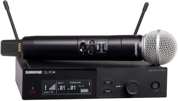 Shure SLXD24/SM58-J52 Wireless System with SM58 Microphone. J52 Band